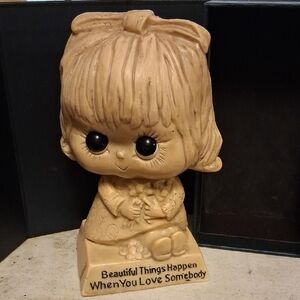 Charming Tan Figurine - Home Accents Decor